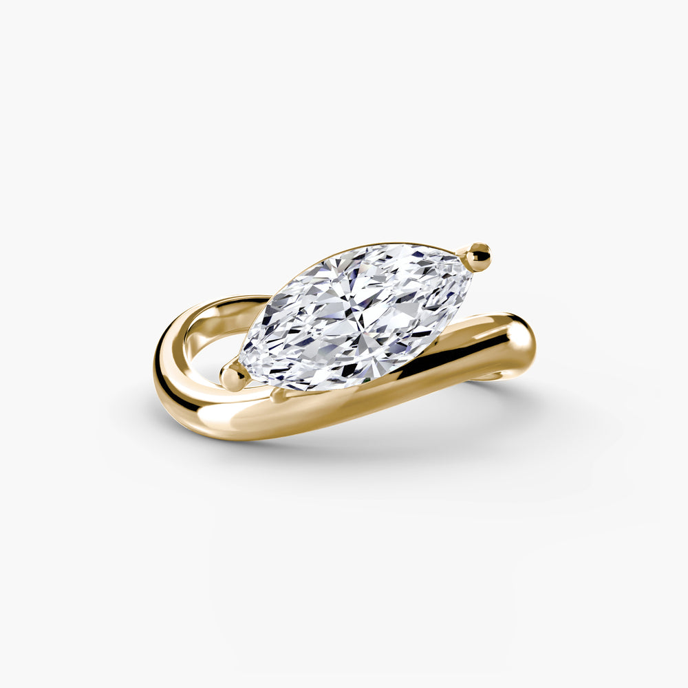 Double band diamond cluster ring representing timeless jewellery design